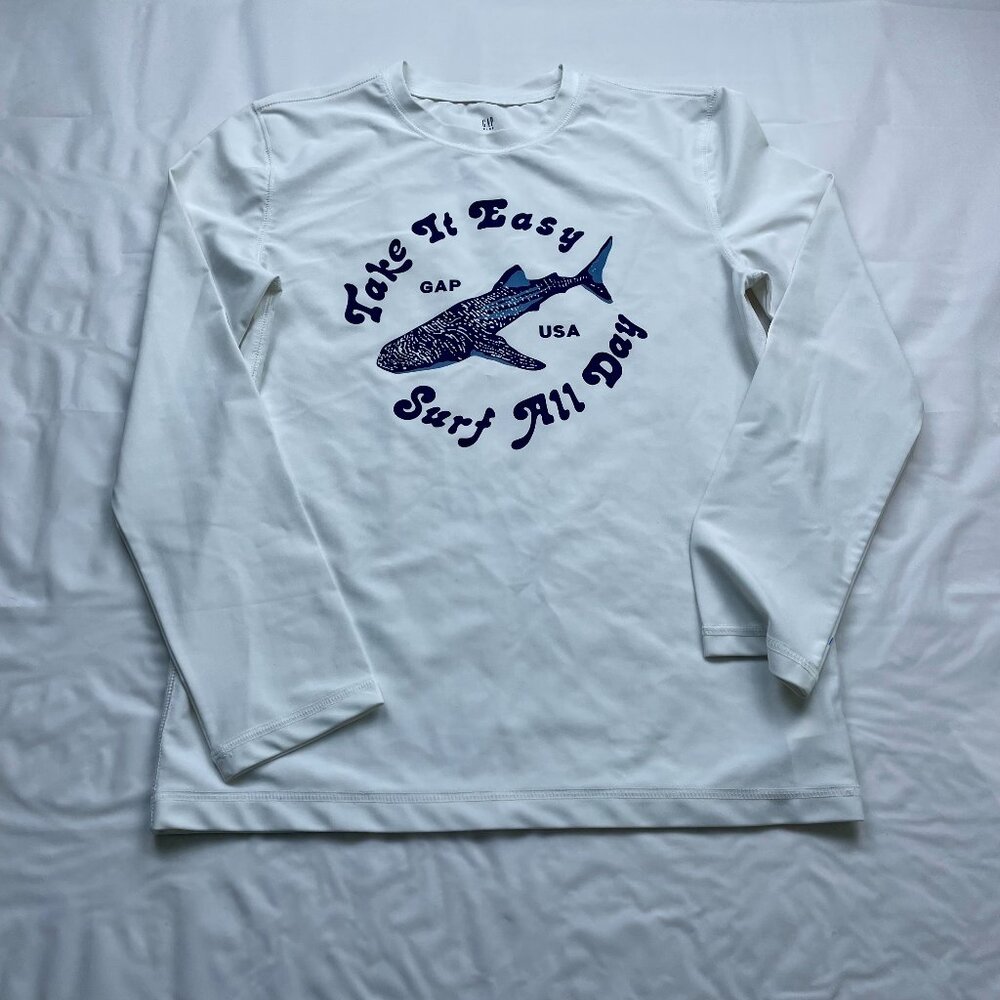 Gap Boys Raglan Shirt Size L(10)